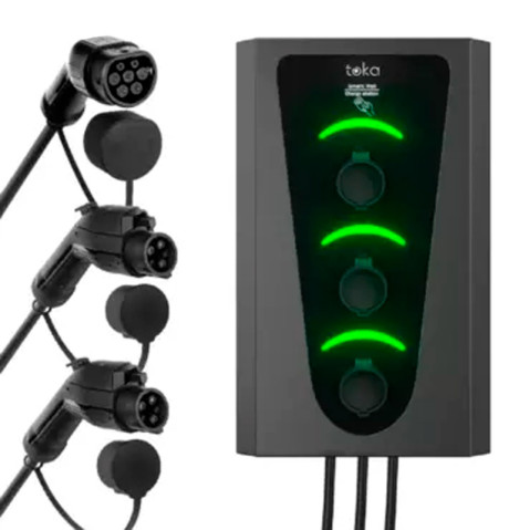 Charging station TOKA SW336-Type2/Type1/Gbt
